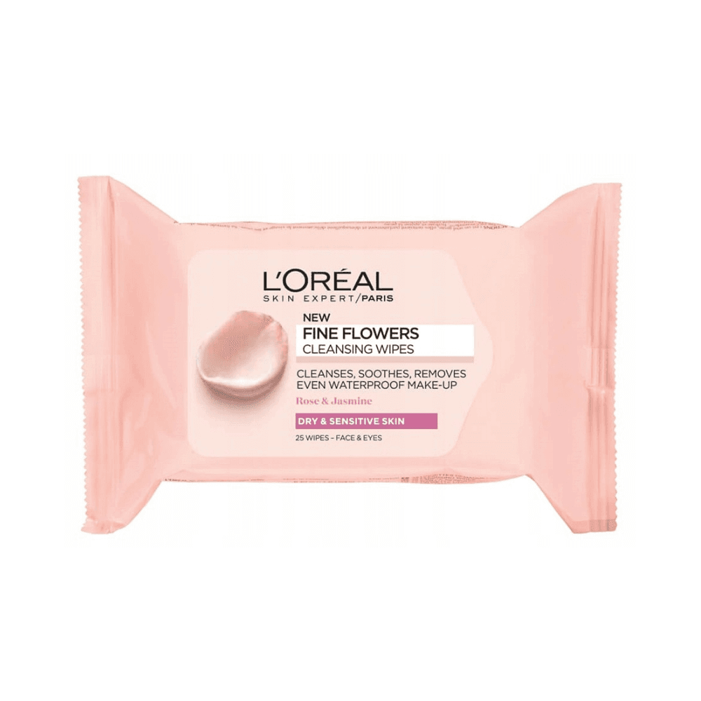 Paris Fine Flowers Cleansing Wipes Chusteczki Do Demakijażu
