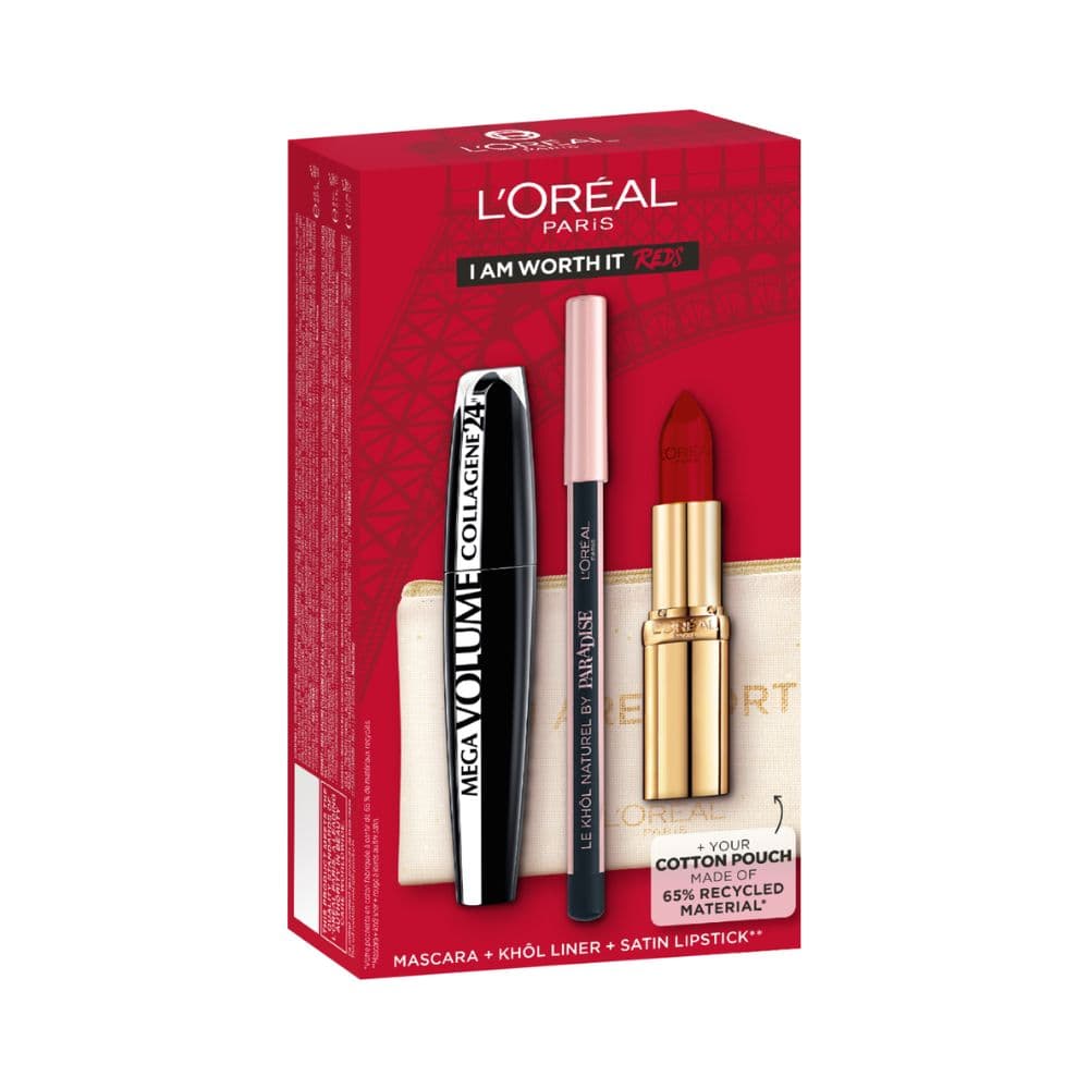 L'oreal Trex Lotg I Am Worth It Red Makijaż twarzy