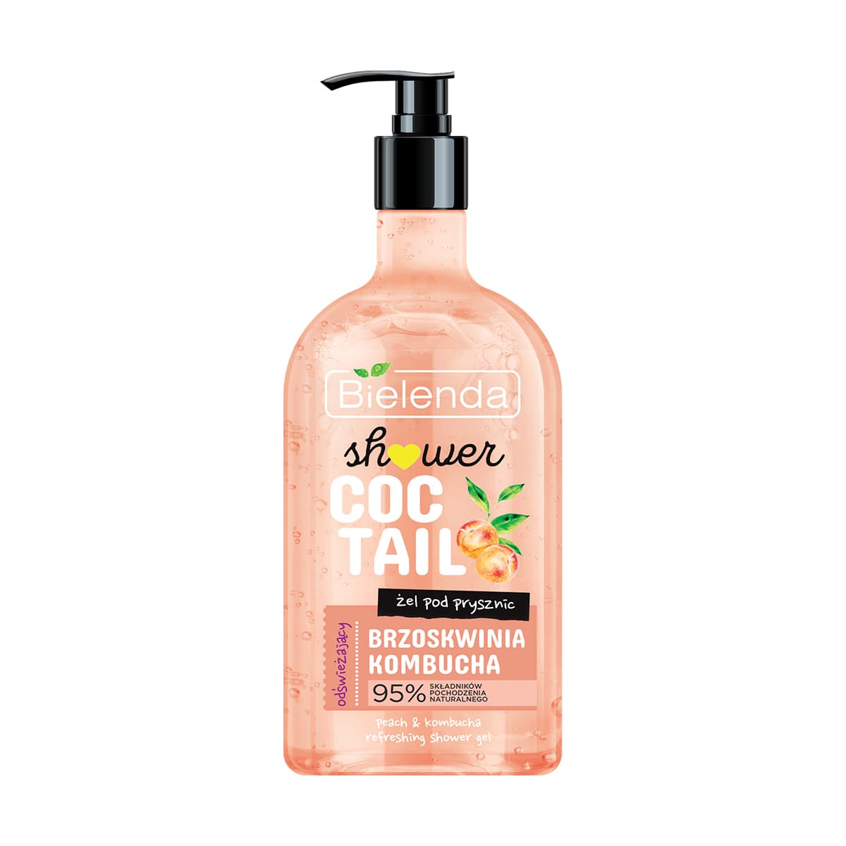 Shower Coctail Odświeżający Żel Pod Prysznic Brzoskwinia Kombucha