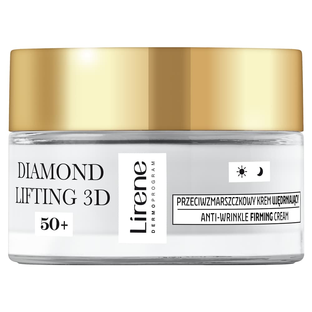 Diamentowy Lifting 3D Krem Ujędrniający 50+ Krem Przeciwzmarszczkowy