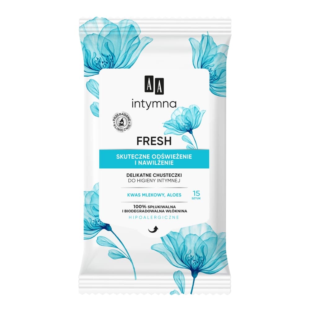 Fresh Delikatne Chusteczki Do Higieny Intymnej