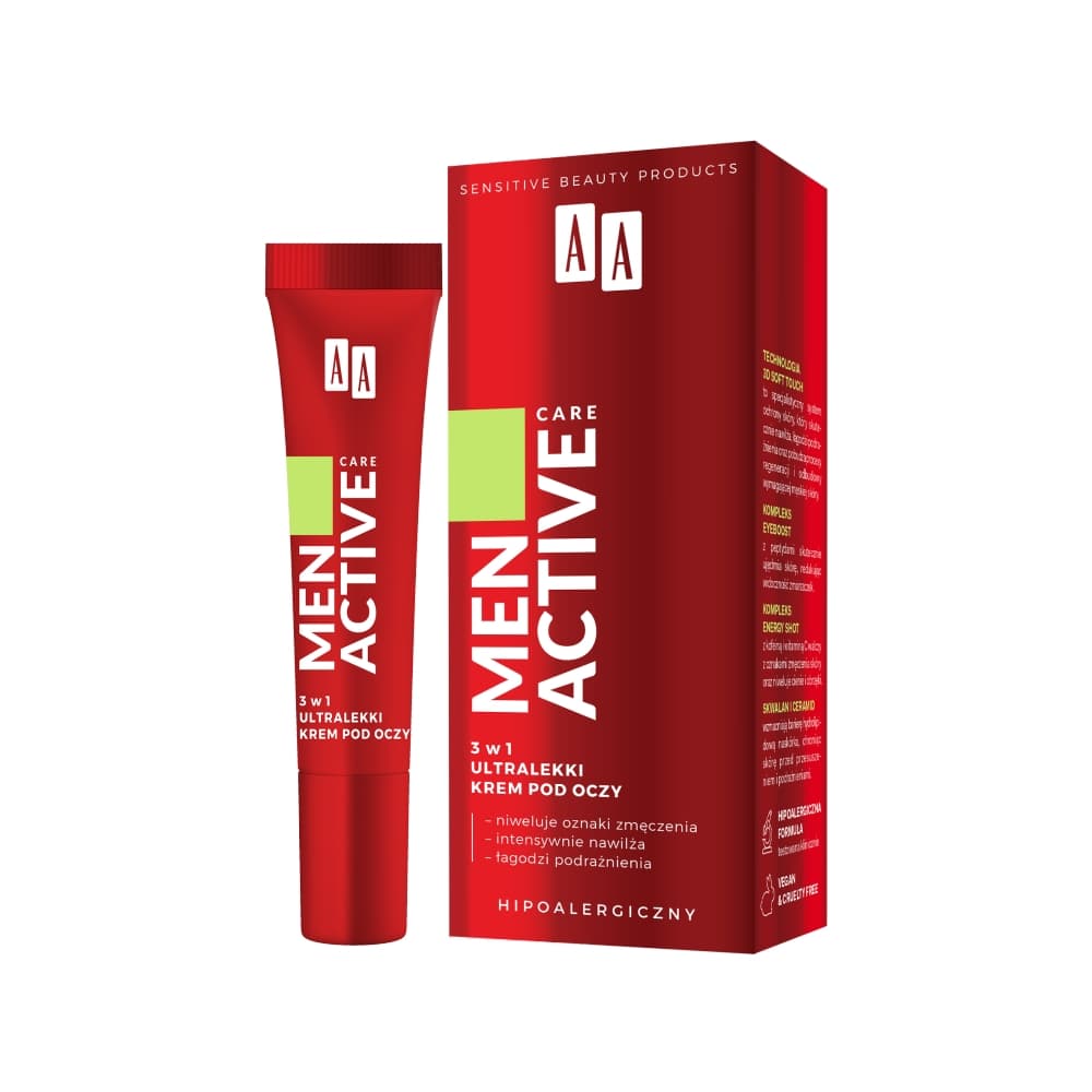 Men Active Care 3w1 Krem Pod Oczy