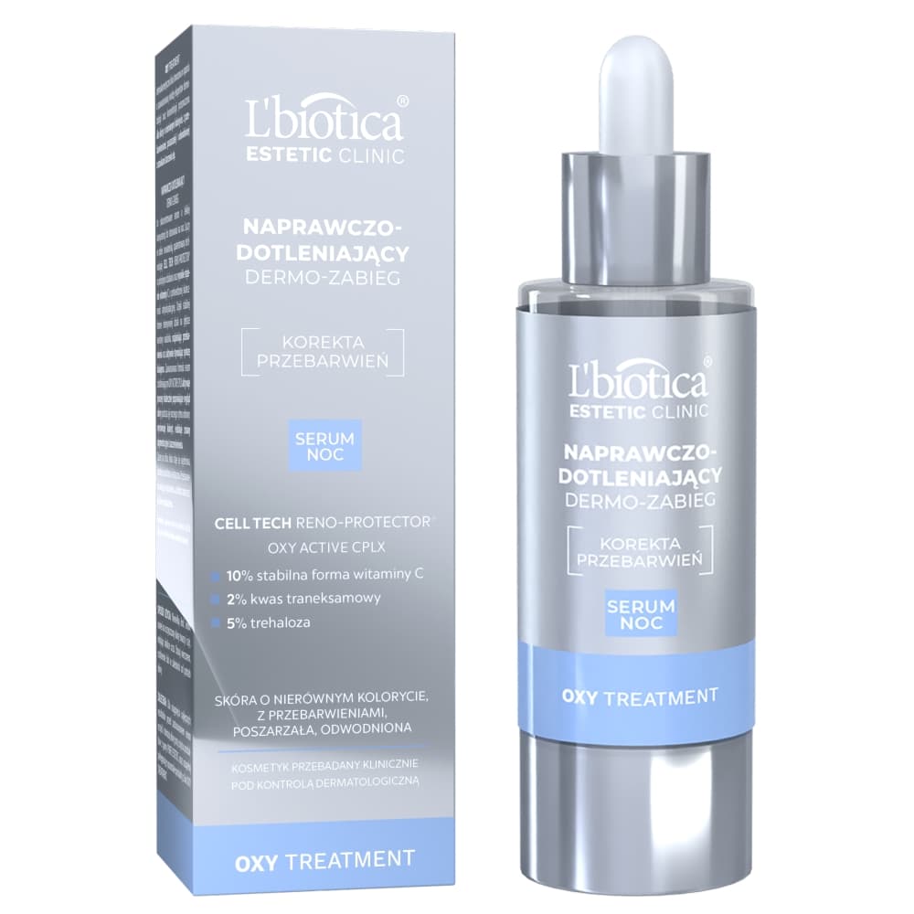Estetic Clinic Oxy Treatment Naprawczo-Dotleniający Dermo Zabieg Serum na Noc