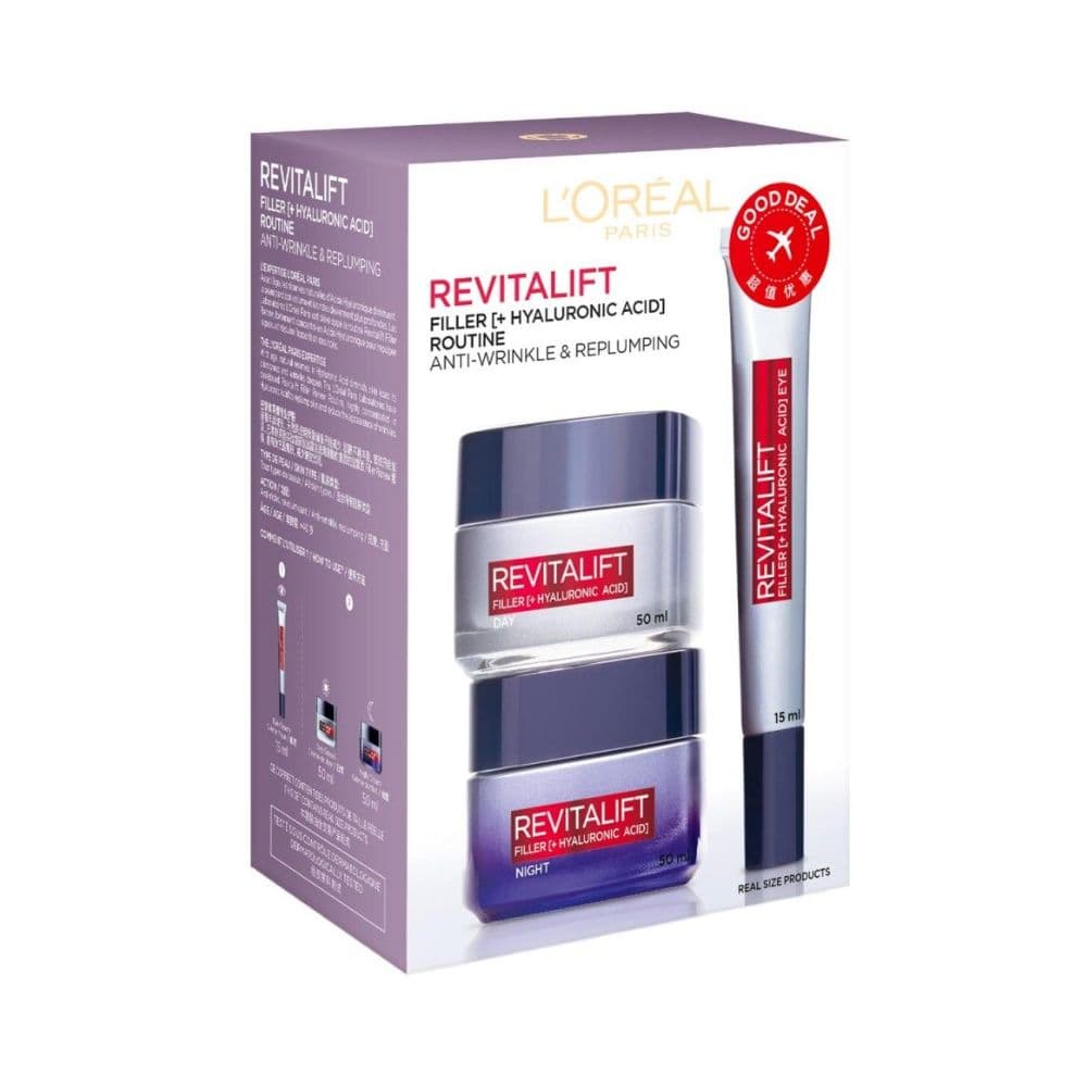 L'Oreal Revitalift Filler Program Zestaw Do Pielęgnacji Twarzy