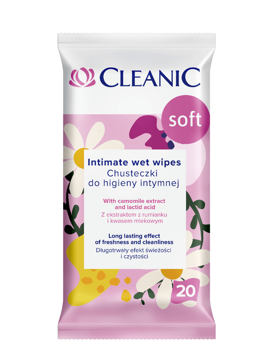 Soft Intimate Chusteczki Do Higieny Intymnej