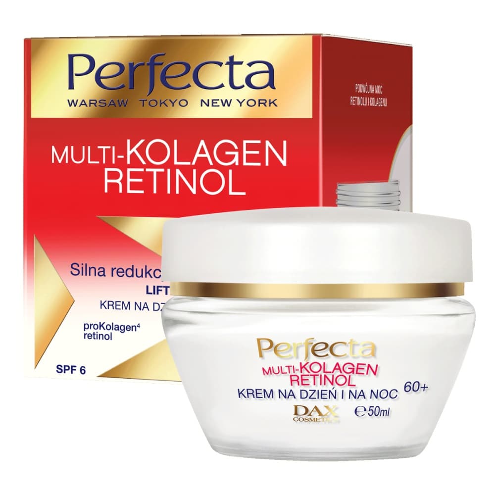 Multi-Kolagen Retinol Liftingujący Krem do Twarzy 60+