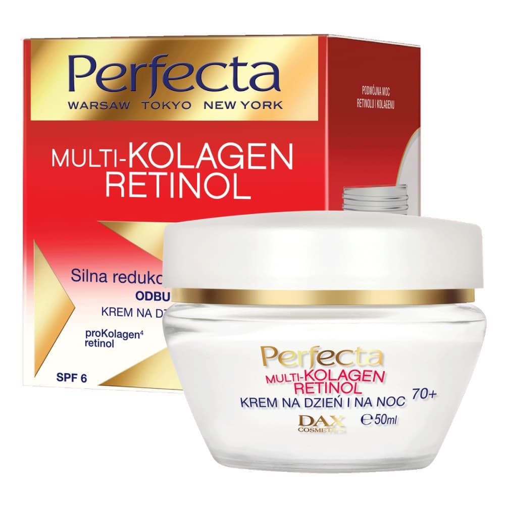 Multikolagen Retinol Krem do twarzy na dzień i na noc 70+
