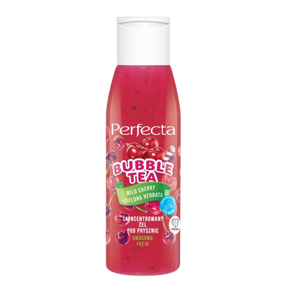 Bubble Tea Skoncentrowany Żel pod prysznic Wild Cherry+Zielona Herbata