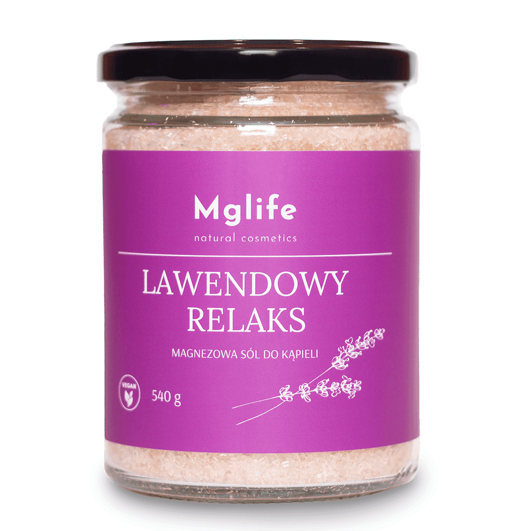 Lawendowy Relaks Magnezowa Sól Do Kąpieli