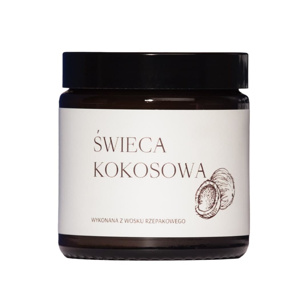 Świeca Kokosowa Świeca Zapachowa