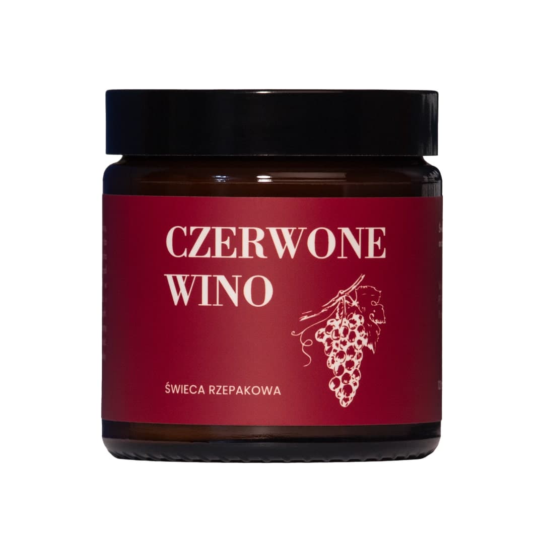 Świeca Czerwone Wino Świeca Zapachowa