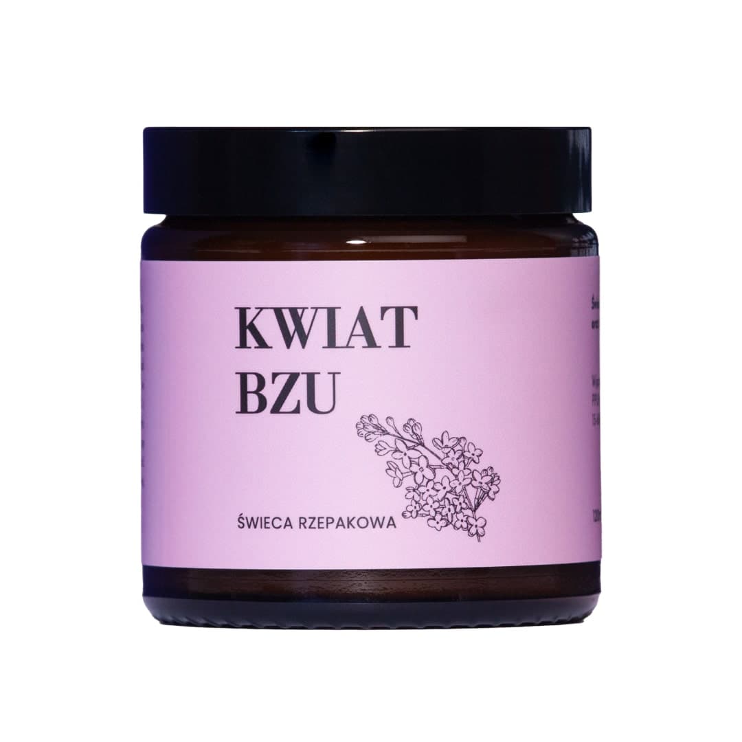 Świeca Kwiat Bzu Świeca Zapachowa