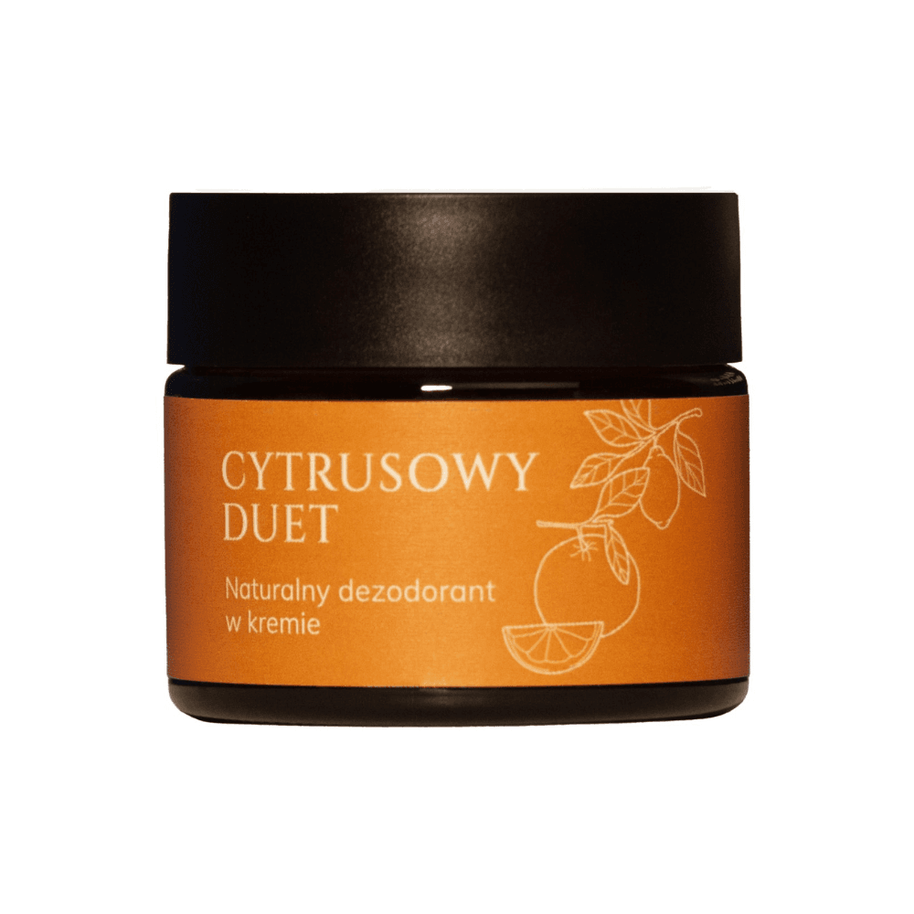 Cytrusowy Duet Naturalny Dezodorant W Kremie Dezodorant