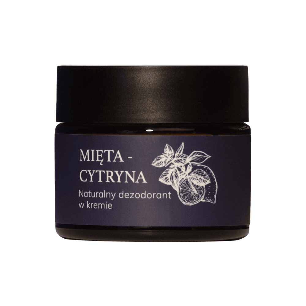 Mięta-cytryna Naturalny Dezodorant W Kremie Dezodorant