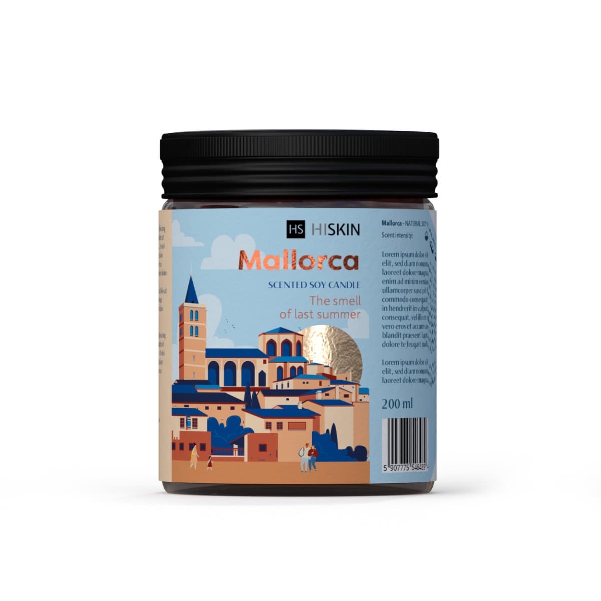 Soy Scented Candle Mallorca Świeca Zapachowa