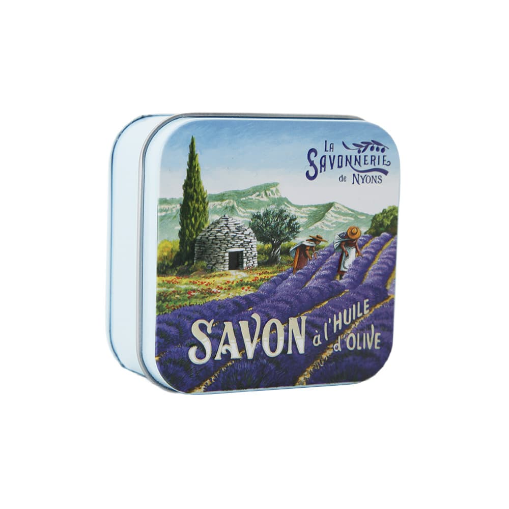 Mydło Perfumowane W Metalowej Puszce Provence 2 Lawenda 2 Mydło