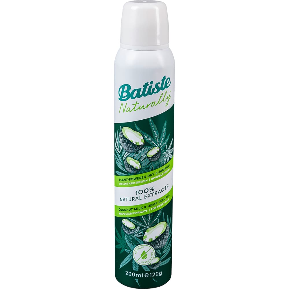 Dry Shampoo Naturally Coconut Milk & Hemp Seed Oil Suchy Szampon