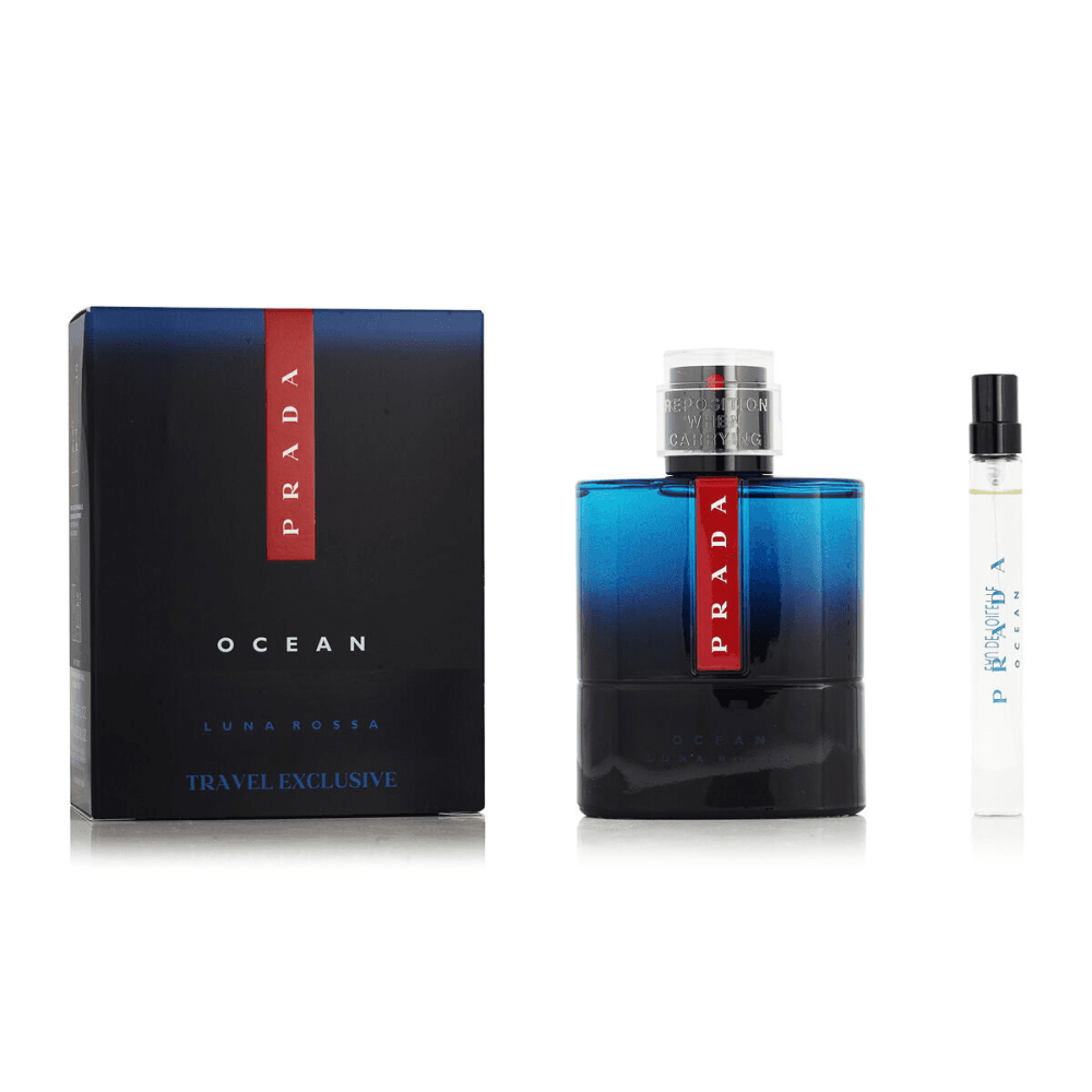 Luna Rossa Ocean Eau de Toilette Set Zestaw Prezentowy Dla Niego