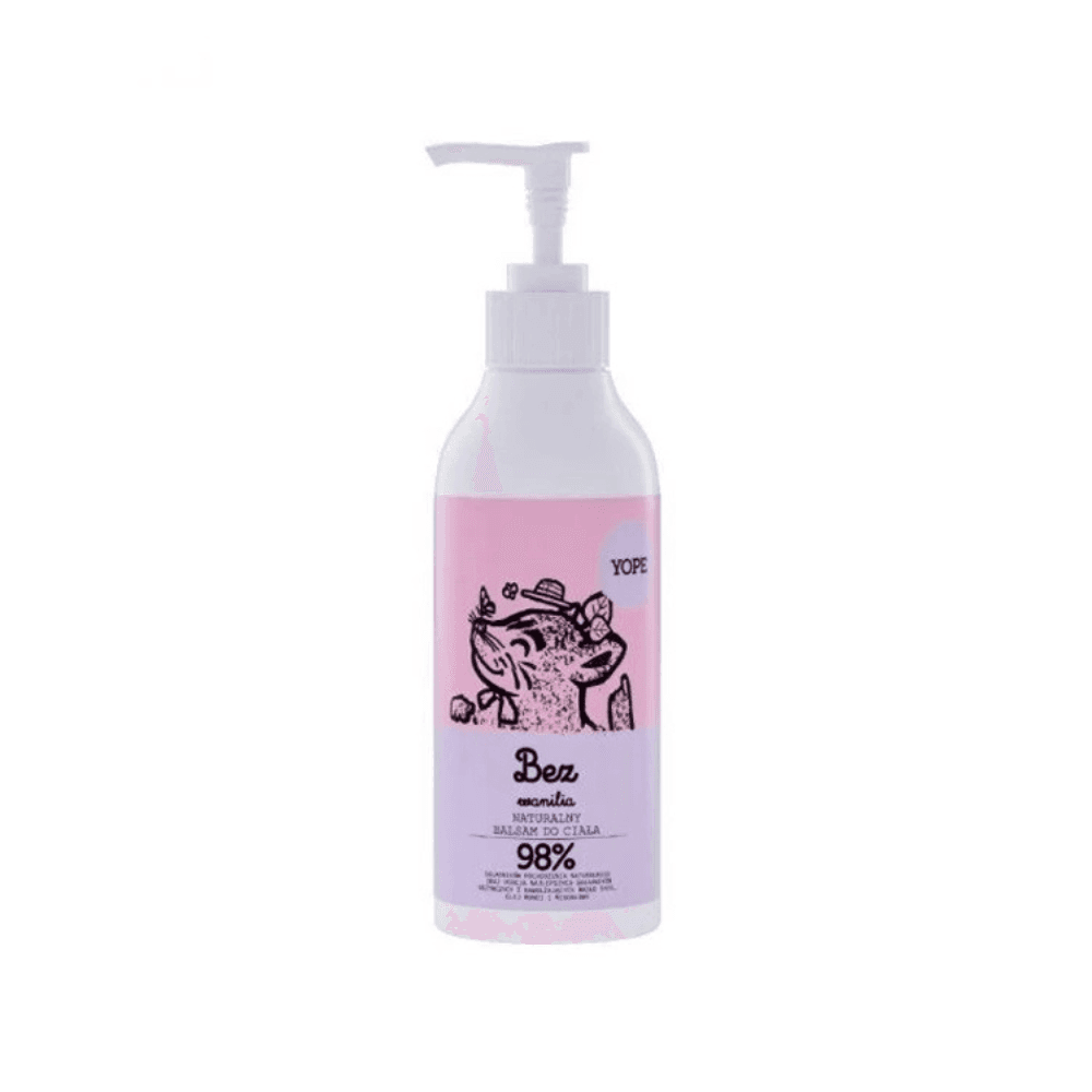 Bez i Wanilia Natural Body Lotion Naturalny Balsam Do Ciała