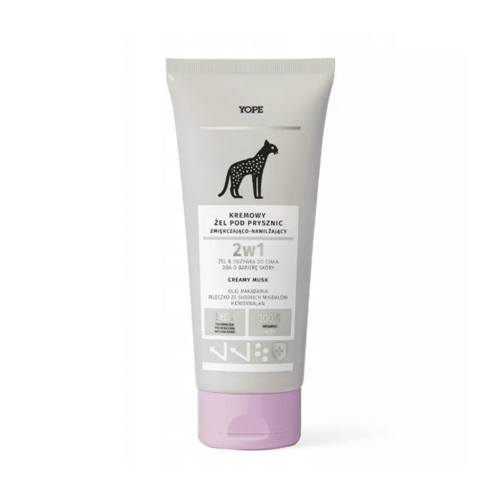Creamy Musk Shower Lotion Zmiękczająco-Nawilżający Żel pod Prysznic