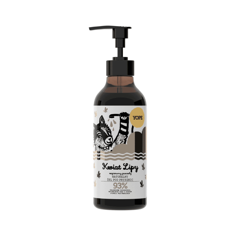 Kwiat Lipy Shower Gel Naturalny Żel pod Prysznic