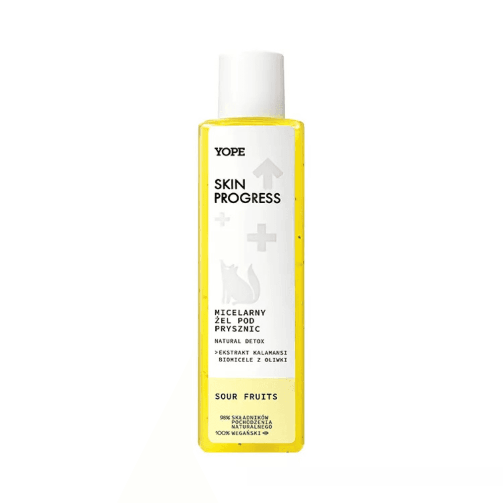 Skin Progress Natural Detox Micelar Shower Gel Micelarny Żel pod Prysznic Sour Fruits