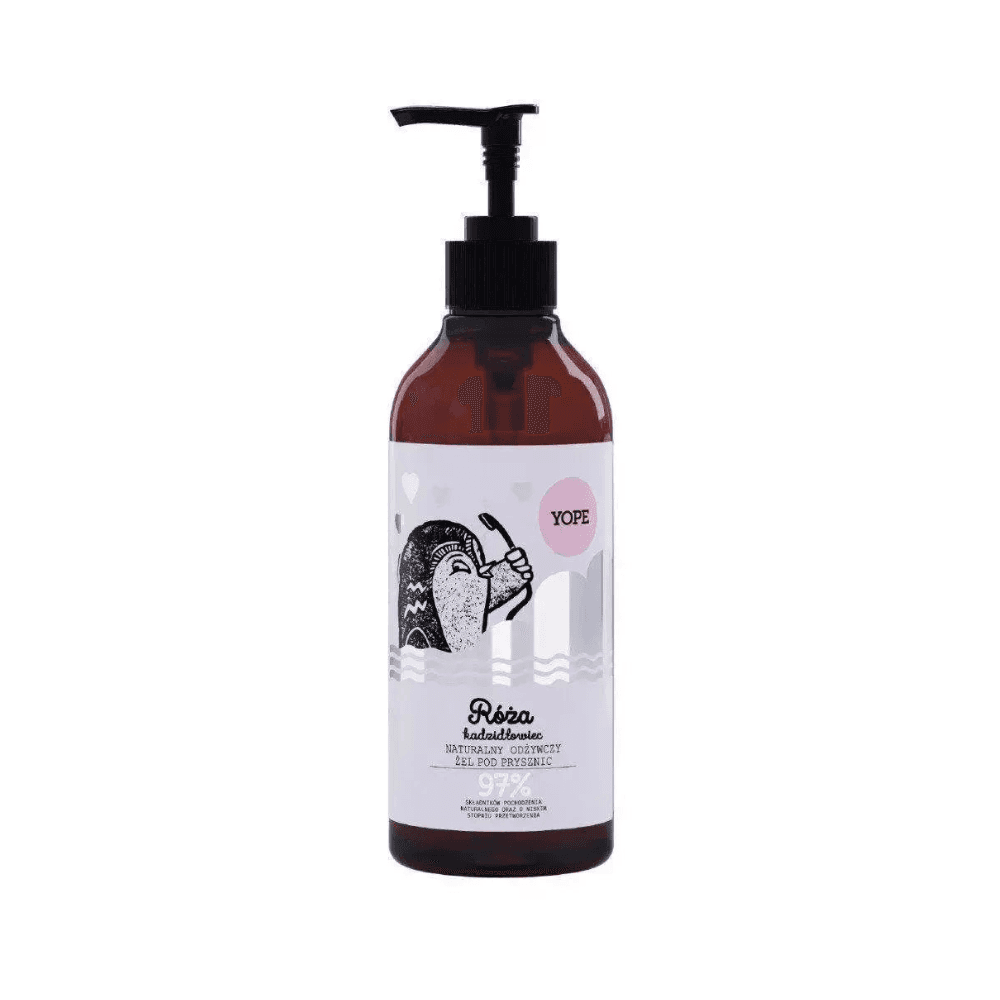 Róża & Kadzidłowiec Shower Gel Naturalny Żel pod Prysznic