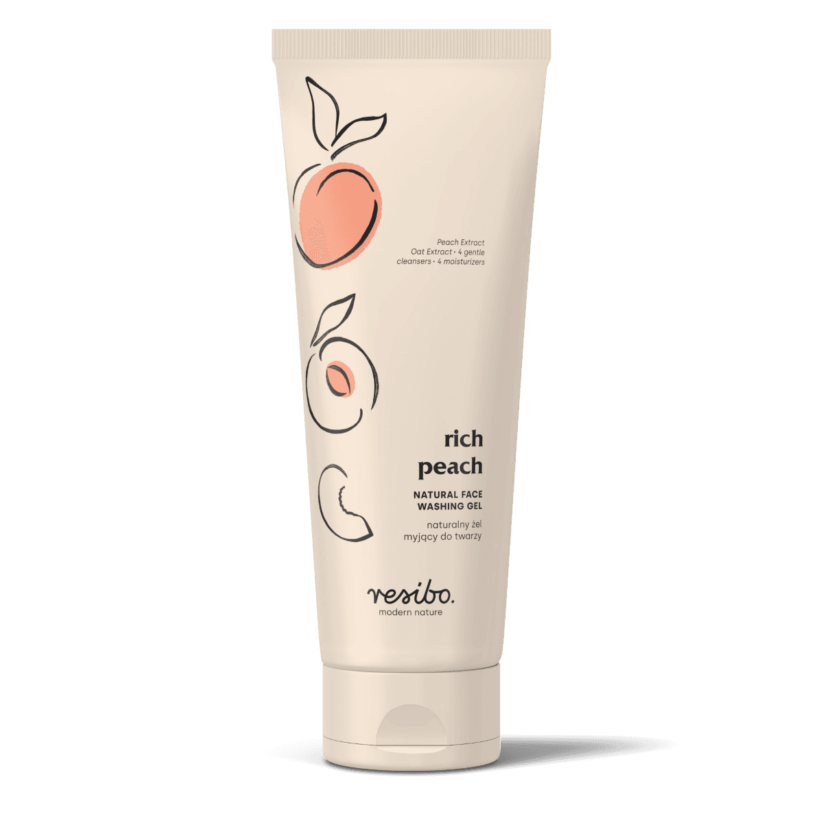 Rich Peach Naturalny Żel Do Mycia Twarzy