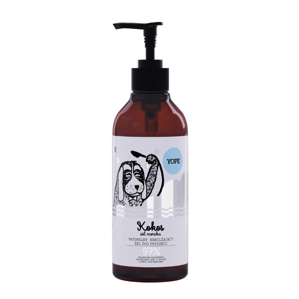 Kokos & Sól Morska Shower Gel Naturalny Żel pod Prysznic