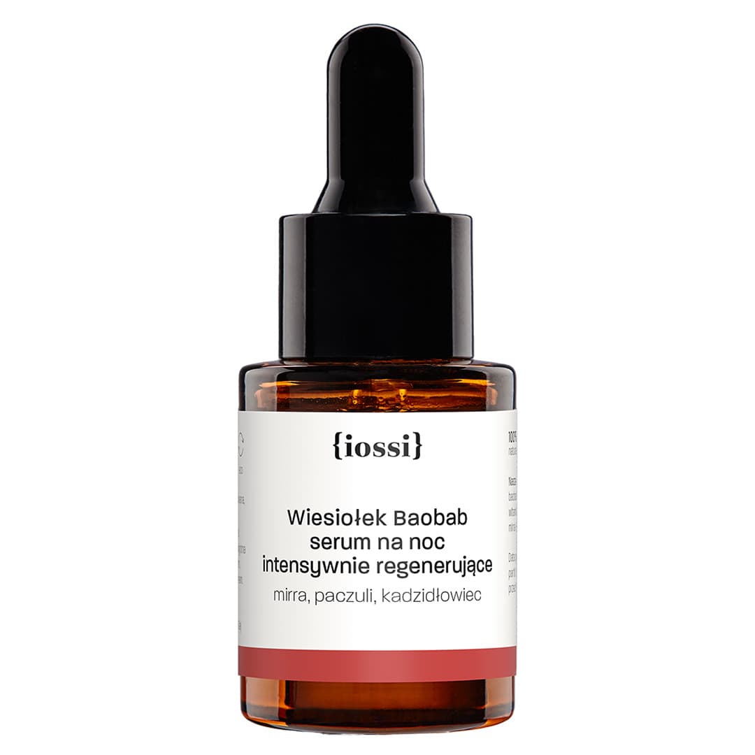 Serum na Noc Intensywna Regeneracja - Wiesiołek & Baobab