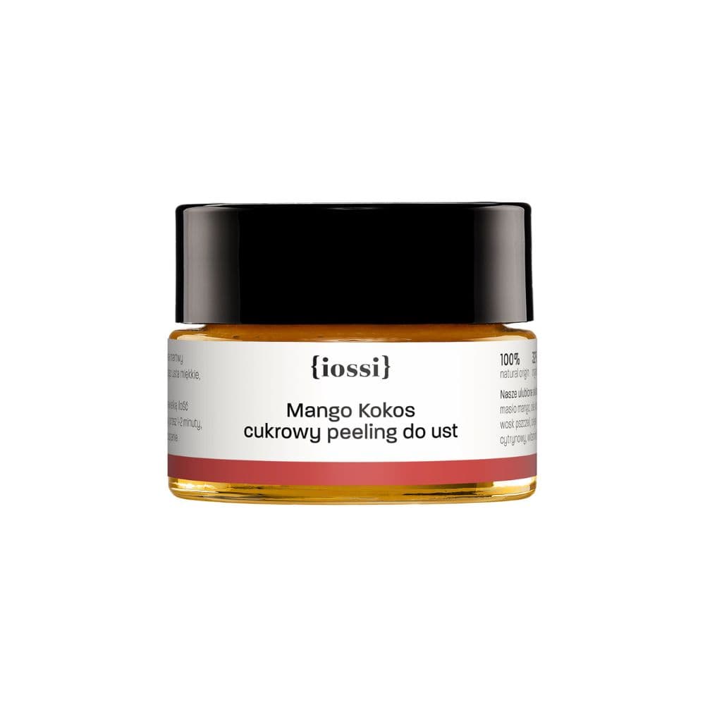 Delikatny Cukrowy Peeling do Ust Mango i Kokos