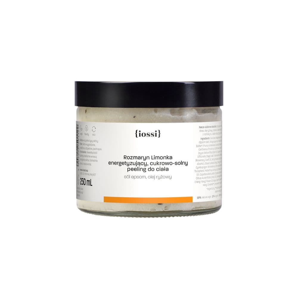 Peeling do Ciała Odświeżający Rozmaryn i Limonka