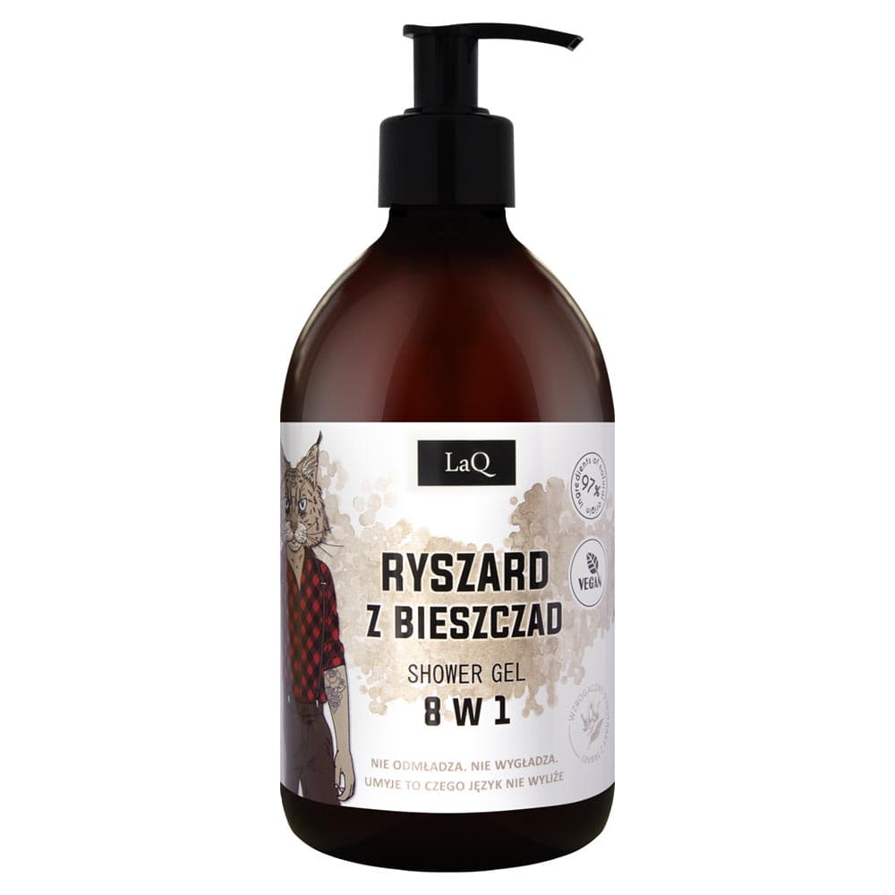 Ryszard z Bieszczad Shower Gel 8 w 1 Żel pod prysznic