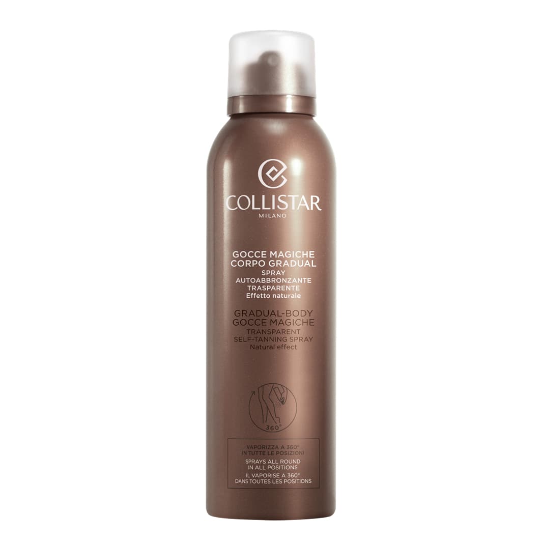 Gradual Body Gocce Magiche Transparent Self-Tanning Spray Natural Effect Samoopalacz