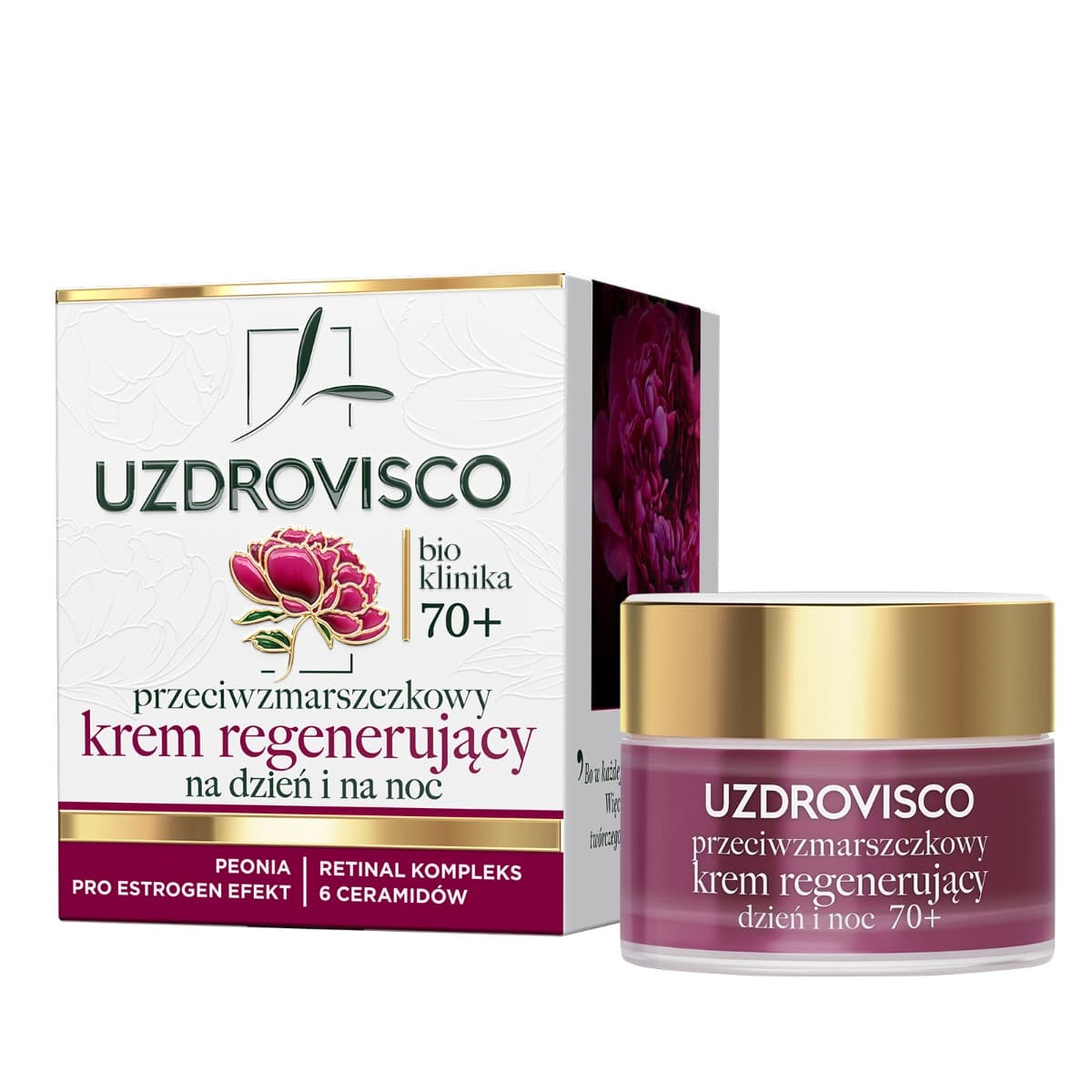 Bioklinika Przeciwzmarszczkowy Krem Regenerujący 70+ Na Dzień I Na Noc
