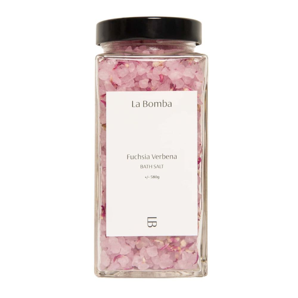 Fuchsia Verbena Bath Salt