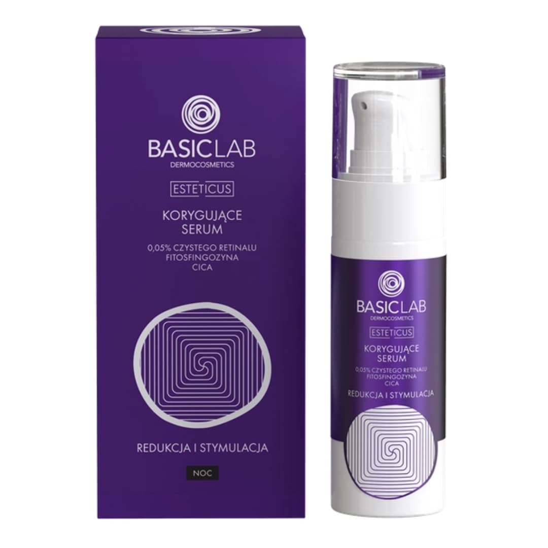 Esteticus Serum Korygujące z Retinalem 0,05% Redukcja i Stymulacja
