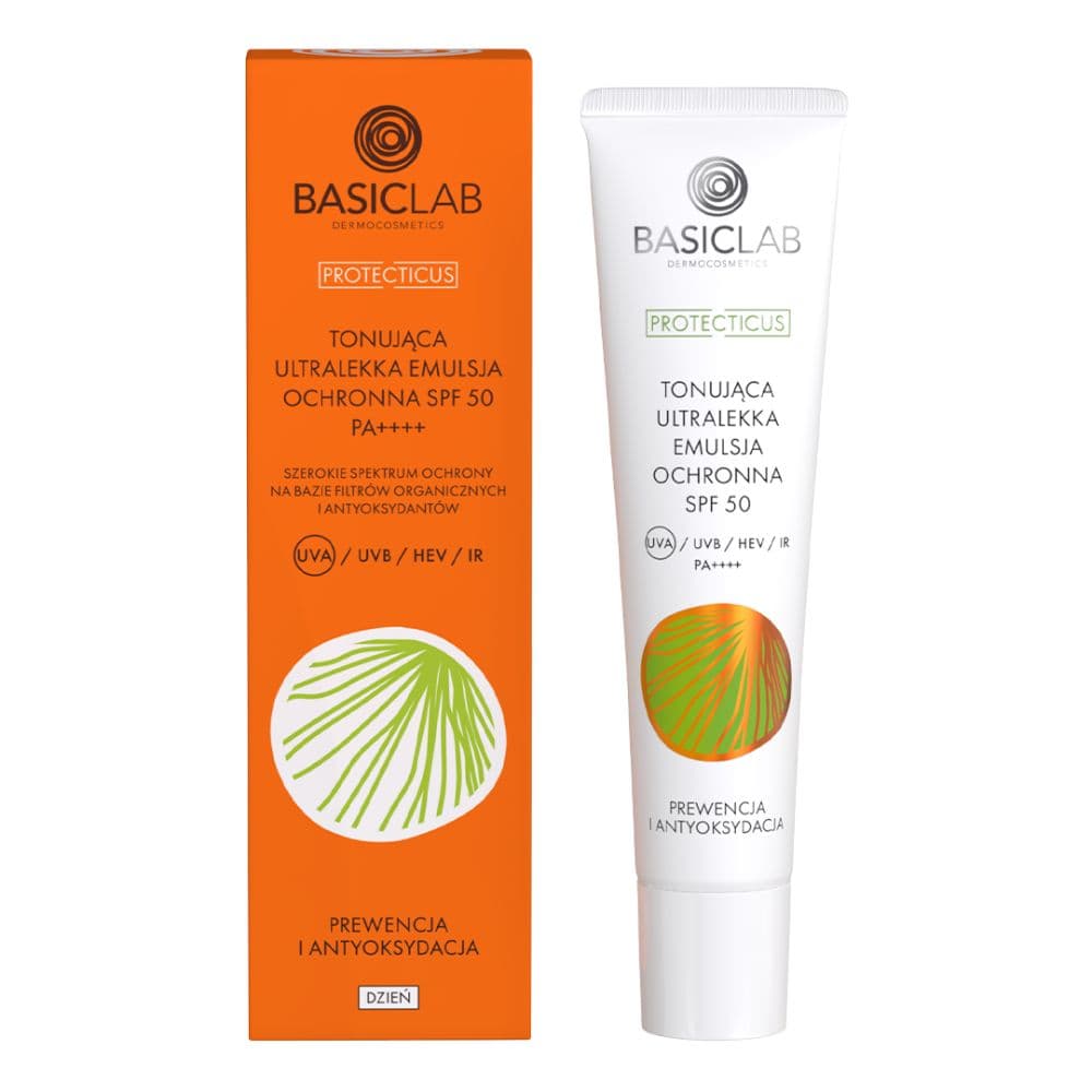 Protecticus Tonująca Ultralekka Emulsja Ochronna SPF50 PA++++