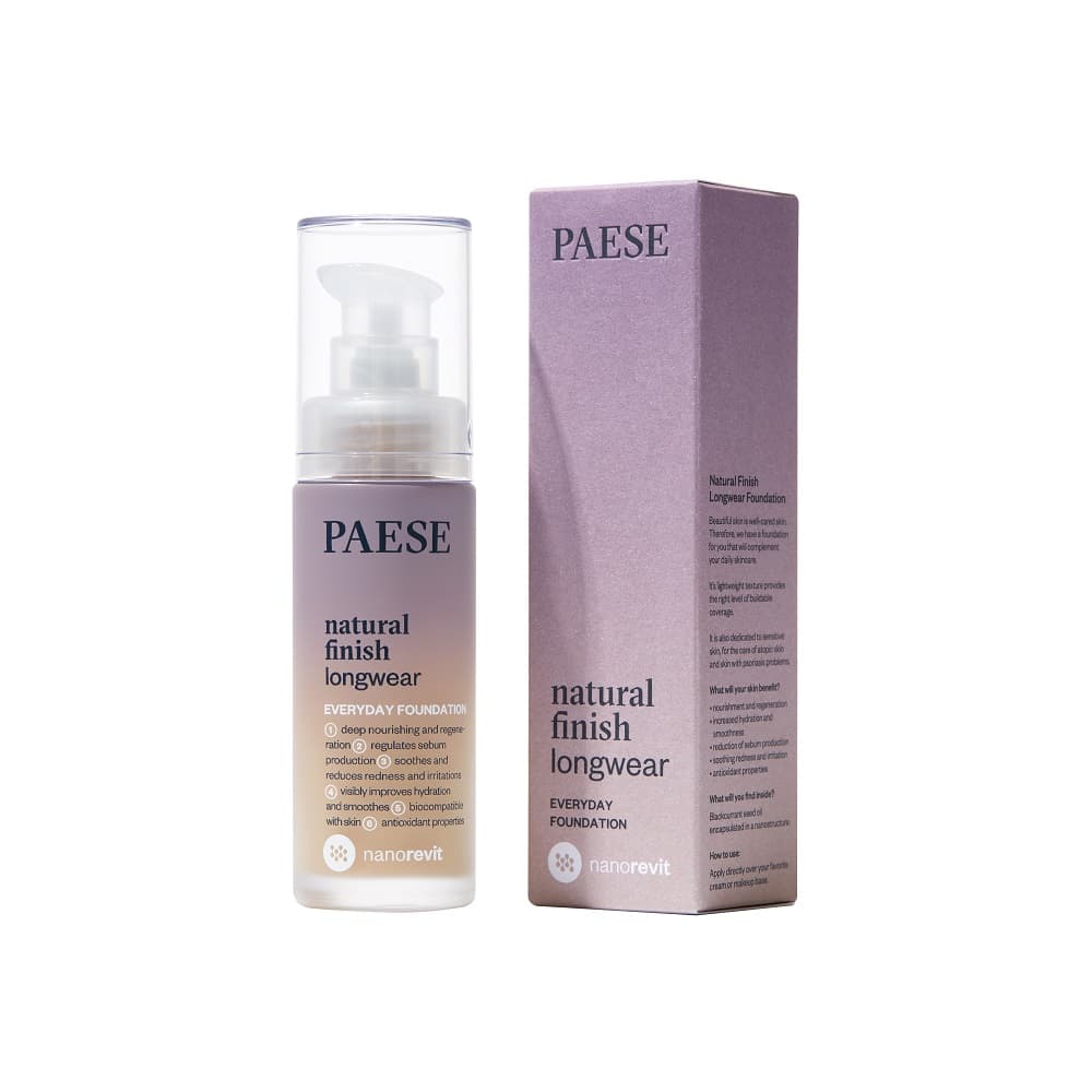 Natural Finish Longwear Foundation 2.5 Sand Beige Podkład do twarzy