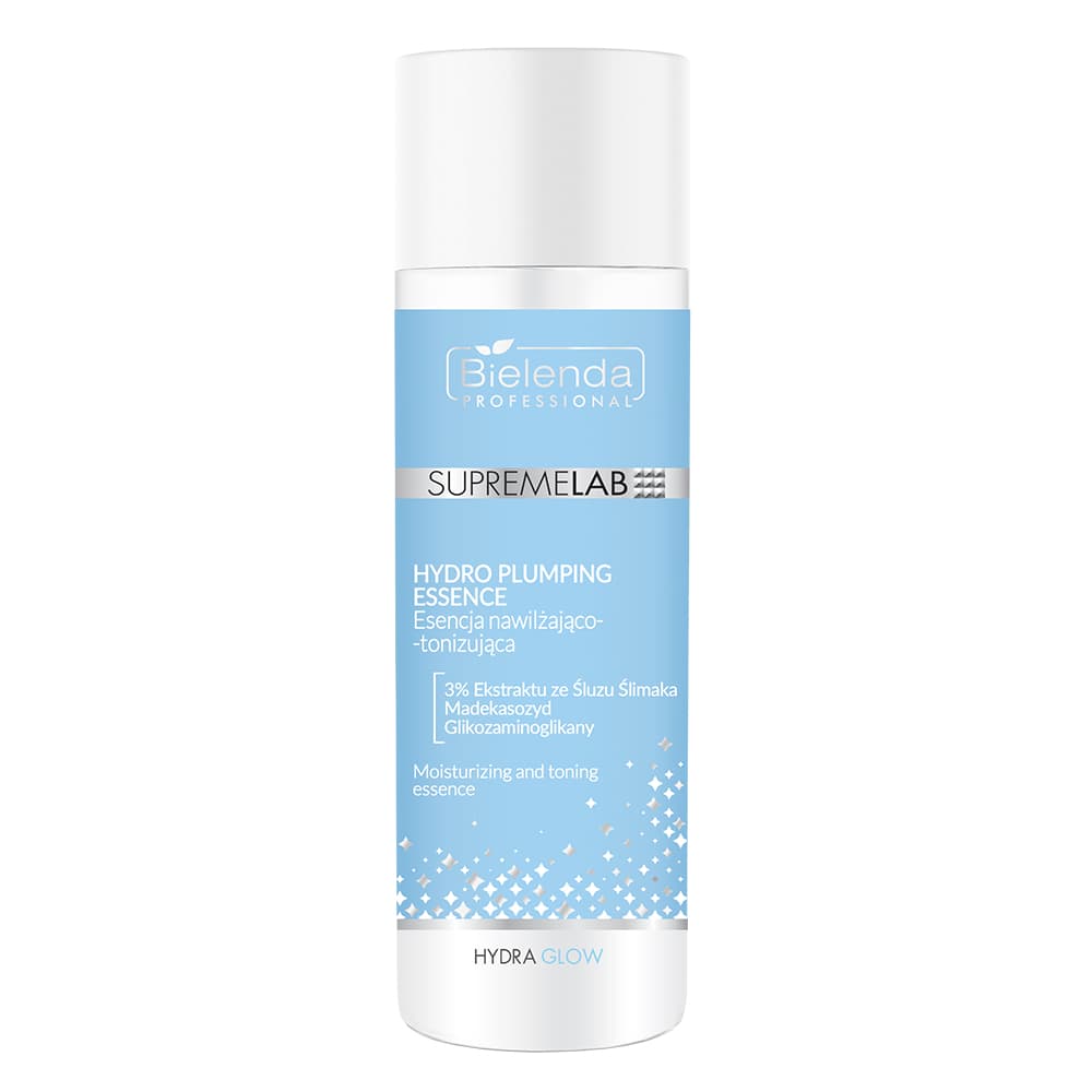 Professional SUPREMELAB HYDRA GLOW Hydro Plumping Essence Esencja tonizująco-nawilżająca Tonik do twarzy