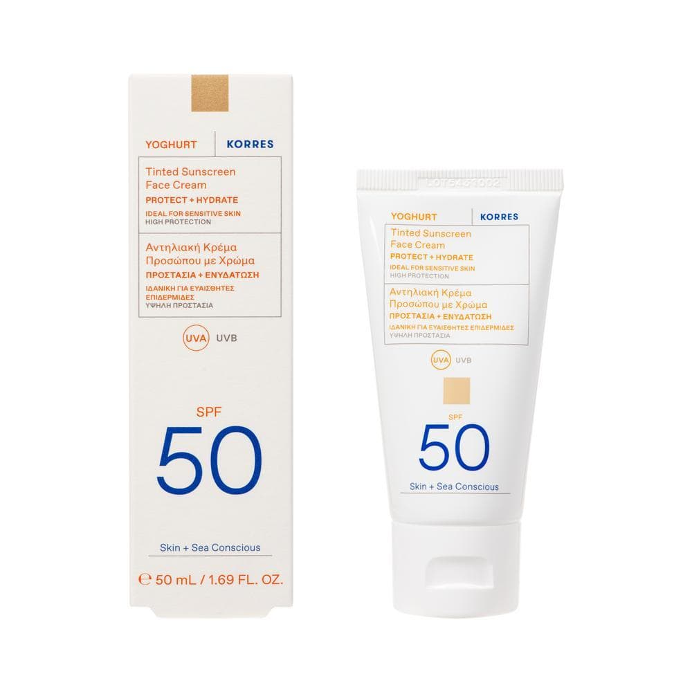 Yoghurt Tinted Sunscreen Face Cream SPF 50 Krem koloryzujący