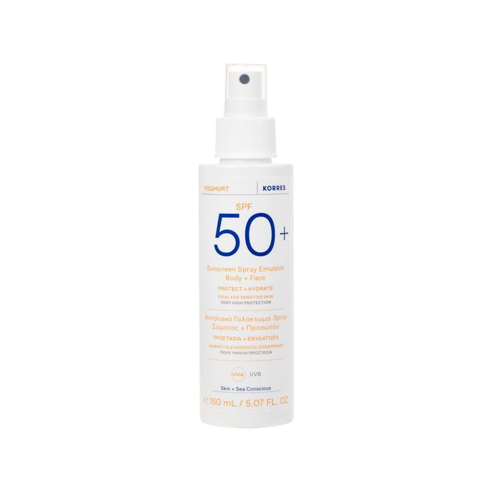 Yoghurt Sunscreen Spray Emulsion Body + Face SPF 50+ Spray Do Ciała i Twarzy Mgiełka do ciała
