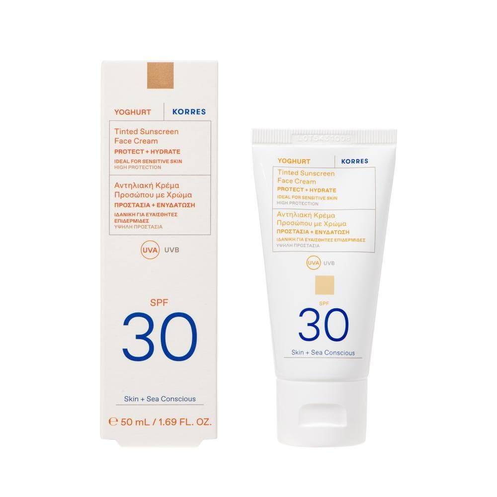 Yoghurt Tinted Sunscreen Face Cream SPF 30 Krem koloryzujący