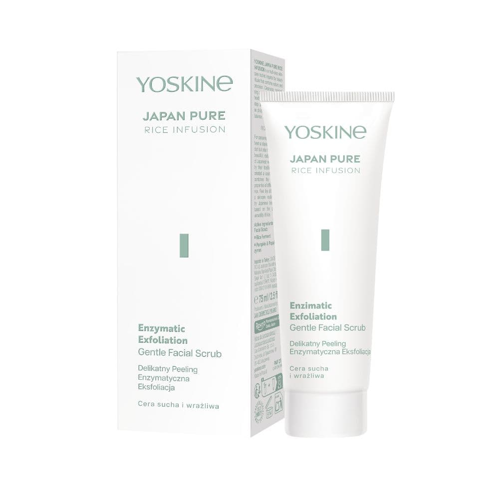 Japan Pure Rice Infusion Gentle Facial Scrub Delikatny peeling z odmładzającymi enzymami
