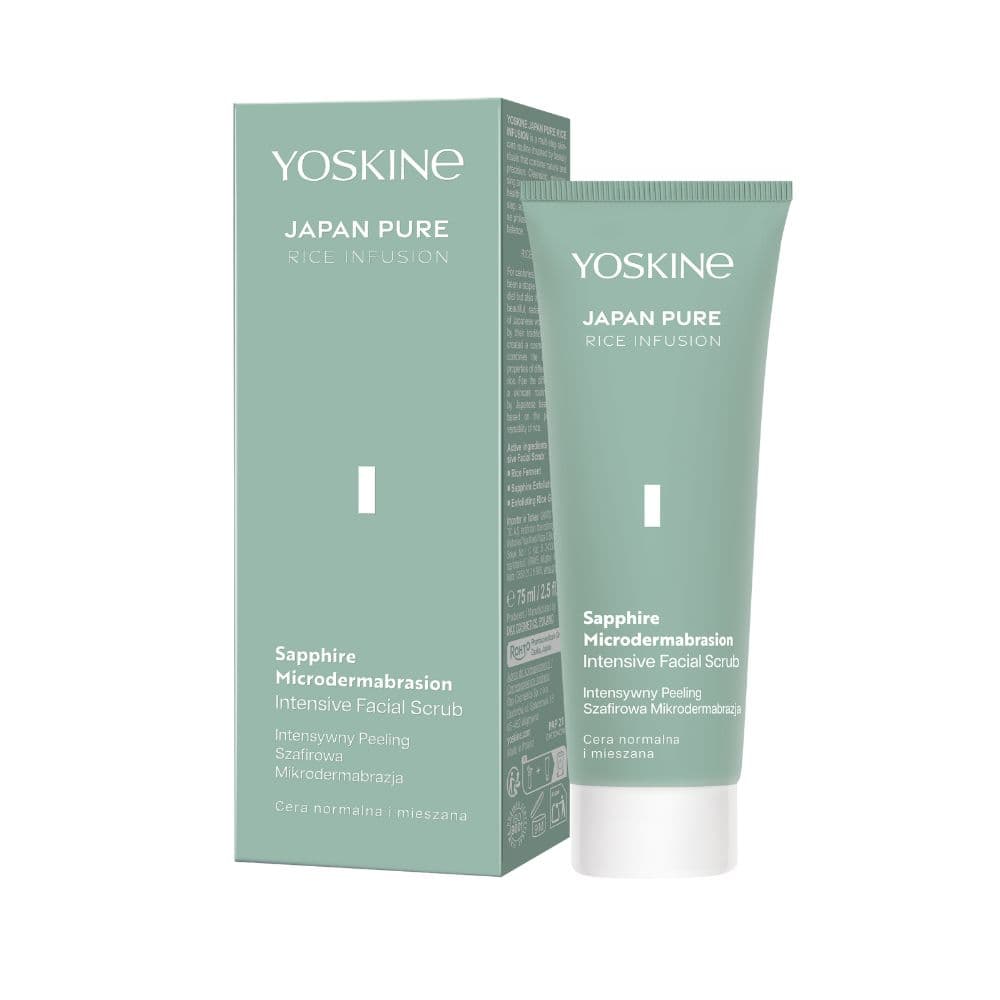 Japan Pure Rice Infusion Intensive Facial Scrub Intensywny mikropeeling szafirowy