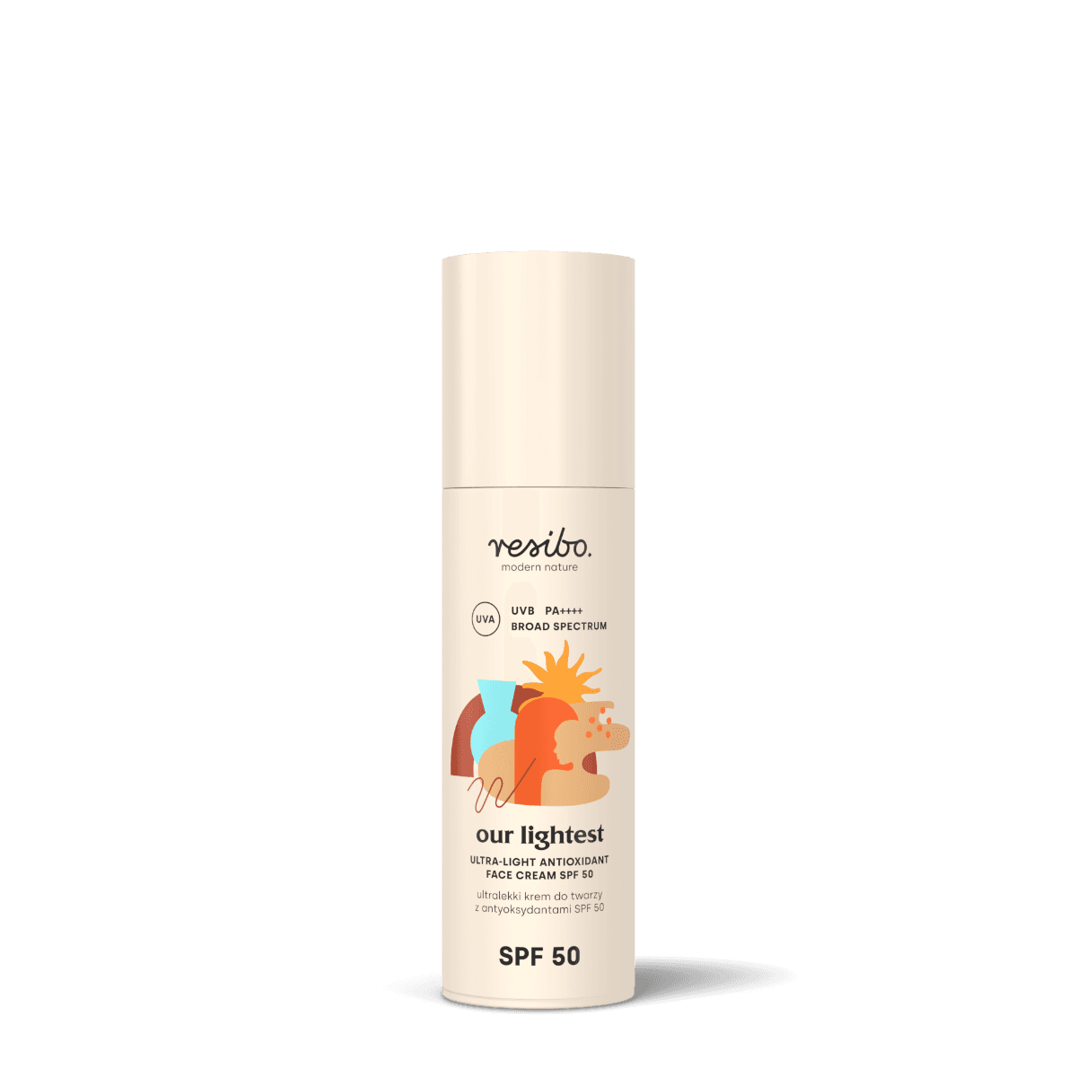 Our Lightest Ultra-light Antioxidant Face Cream SPF 50 Ultralekki Krem do twarzy z antyoksydantami
