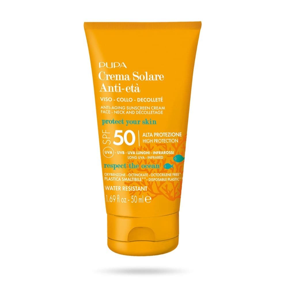 Anti-Aging Sunscreen Cream SPF 50 Krem przeciwsłoneczny do twarzy SPF 50 z kuracją anti-aging Krem na dzień