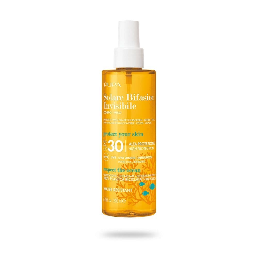 Invisible Two-Phase Sunscreen SPF 30 Dwufazowy preparat przeciwsłoneczny Spray do opalania
