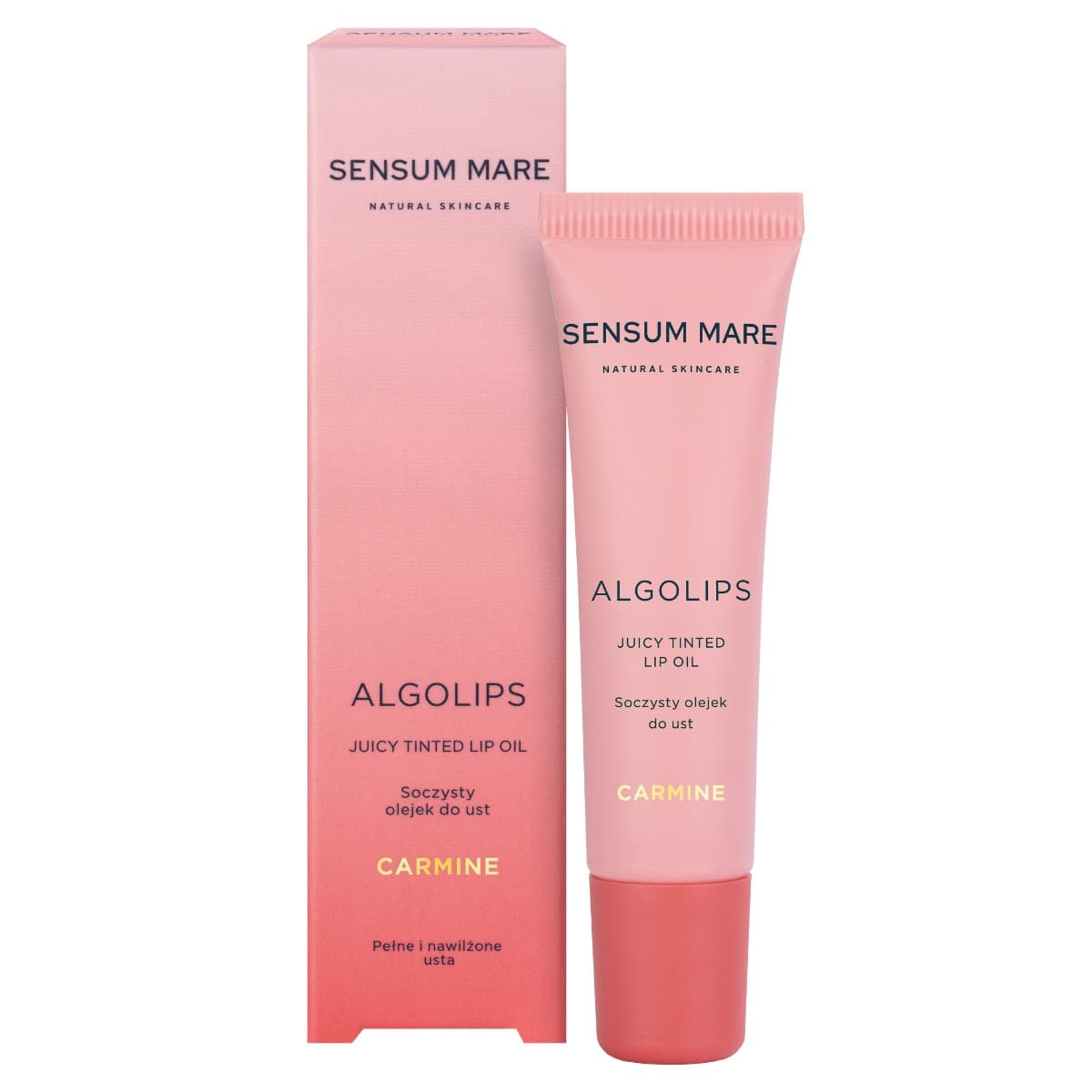 Algolips Juicy Tinted Lip Oil Soczysty Olejek Do Ust Carmin