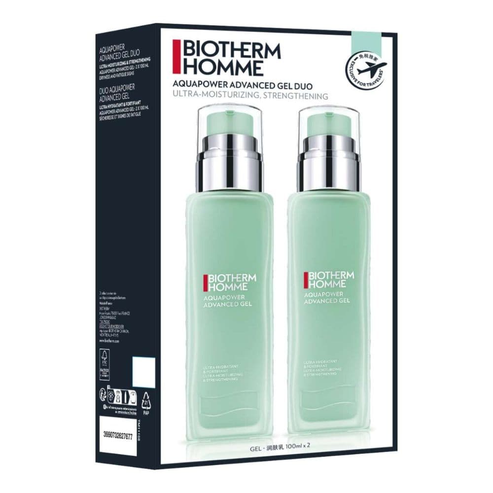 Homme Aquapower Jumbo Advanced Gel Jumbo Duo Zestaw do pielęgnacji twarzy dla niego